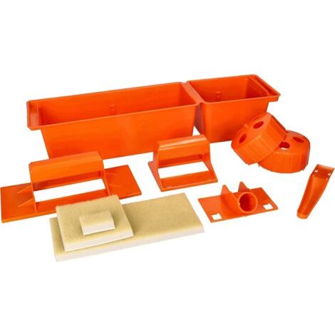 - Kit d'outils de peinture - En plastique - Pour peinture américaine-NANOTEH (1/5)
