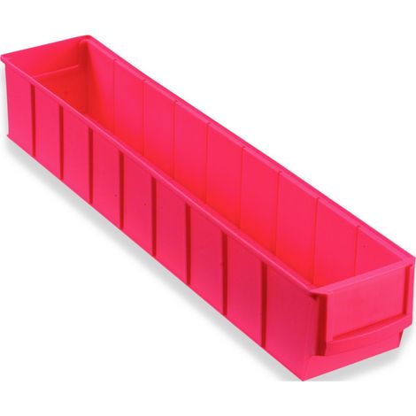 Allit 456561 Sichtlagerkasten (L x B x H) 91 x 500 x 81 mm Rot 1 St. (1/2)