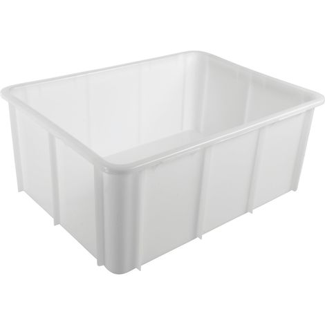 FRANKEL kaiserkraft, Conteneur en plastique naturel, gerbable,