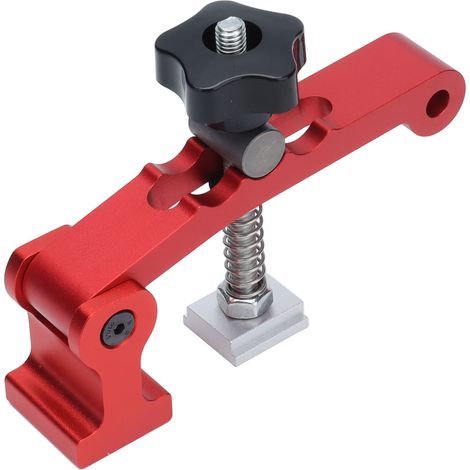 Schnellspannklemme aus 6061er Aluminium für T-Schienen, Tischklemmen, Holzbearbeitungsklemmen, 2er-Set, robust und langlebig. (1/5)