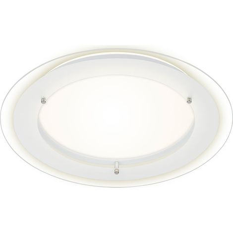Briloner Ultraflache LED Deckenleuchte Free weiß Leuchte Deckenlampe (1/4)