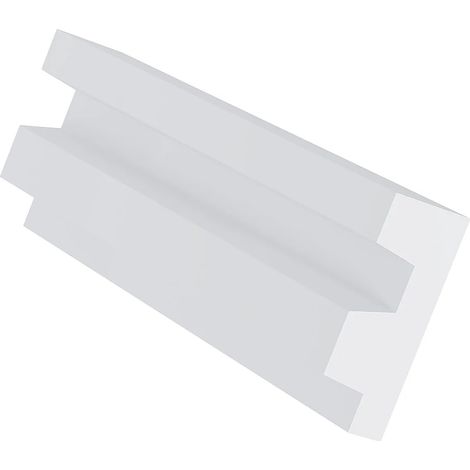 Battiscopa L290 x H5 cm in Polistirene Bianco - Lotto di 3 - ARDEO (1/5)