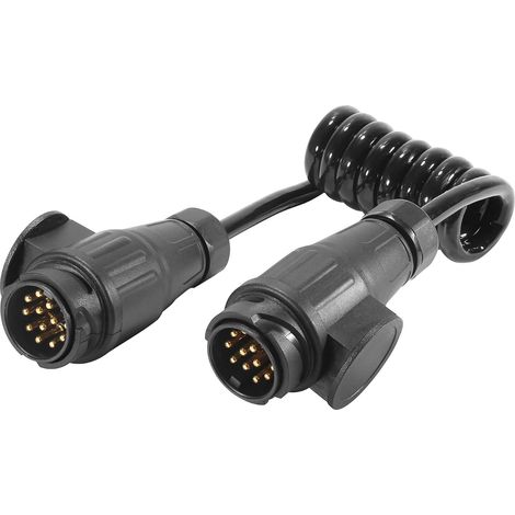 12v 1.1M Rallonge Remorque 13Broches Câble d’Extension pour Remorque avec Prises 13broches Male (1/5)