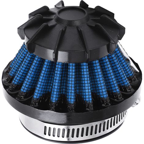4-in-1-Luftfilter, 35 mm, 42 mm, 48 mm, 50 mm Innendurchmesser, Lufteinlass für Motocross, Minibike, Quad, Blau (1/5)