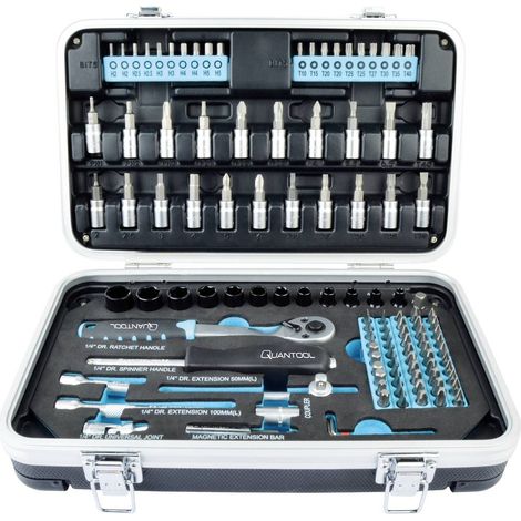 Brüder Mannesmann QUANTOOL Q25003 Kit inserti 116 parti 1/4 (6.3 mm) (1/5)