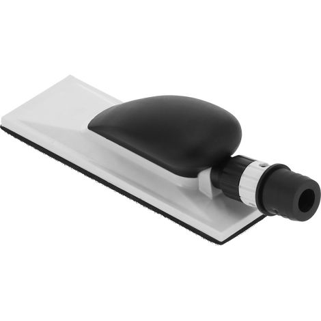 Bloc de ponçage sans poussière avec aspirateur intégré, ponceuse portative, outil de polissage et de nettoyage du bois, 20 cm (1/5)