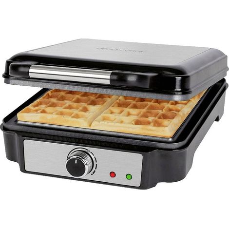 Profi Cook PC-WA 1241 Waffeliera Nera 4 Waffle Quadrate (1/5)