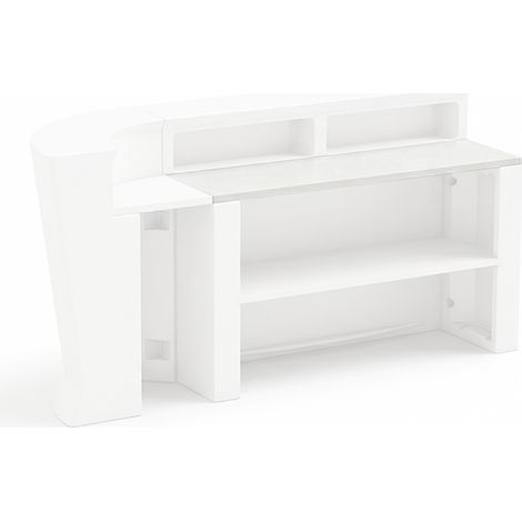Ripiano bancone bar in HPL ultra resistente 150x45 Marvy - Bianco