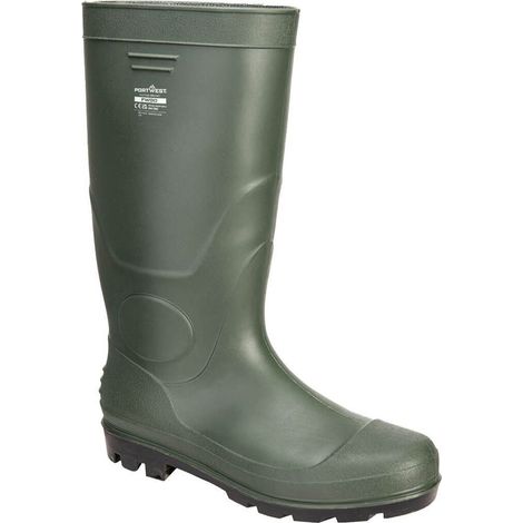 Botte Pvc Wellington 04 Couleur : Vert Taille 42 - (1/3)