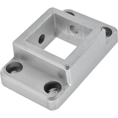 Connecteur pour profilés en aluminium, bloc de connexion à base fixe, accessoire d'angle carré à 2 voies (1/5)