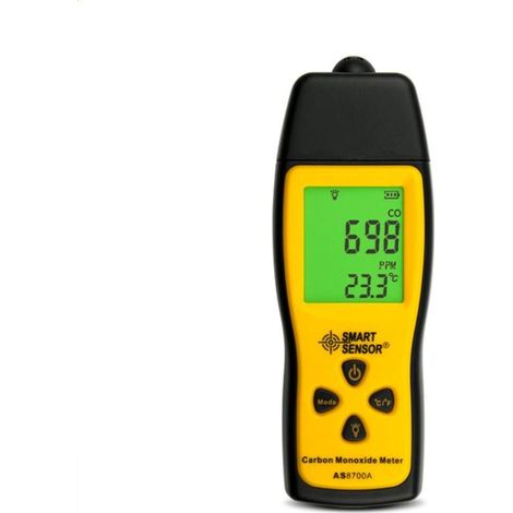 Anonymous Smart Sensor Handheld-Kohlenmonoxidmessgerät Tragbarer CO-Gasleckdetektor Gasanalysator Hochpräziser Detektor AS8700A