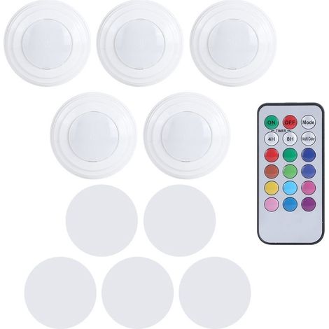 Veilleuse LED avec télécommande tactile, lampe de placard sous-meuble (1/5)