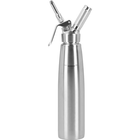 Sahneaufschäumer aus Edelstahl 304, 1000 ml, ideal für Kaffee, Desserts, Kuchen und zum Backen. (1/5)