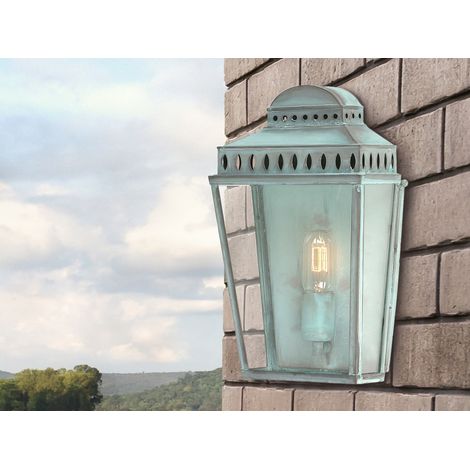 Elstead Mansion House - 1 Licht Außenwandlaterne Licht Grünspan IP44, E27 (1/5)