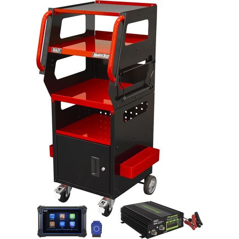 Sealey SDS1R1 Diagnostic Support Station - Red