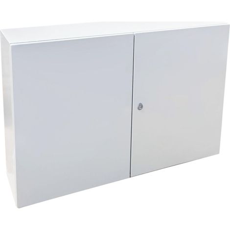 Armoire électrique En Métal étanche Ip55 - 800x1200x300 - 2 Portes - Plaque Fournie - Argenta Ide (1/5)