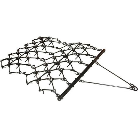 Wiesenegge 122cm Wiesen-Egge Vertikutierer Rasenegge für Rasentraktor ATV Quad