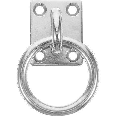 Crochet de plafond robuste, crochet mural, support pour plantes, crochets de suspension d'intérieur robustes-8.60X6.10X3.50CM-Silver (1/4)