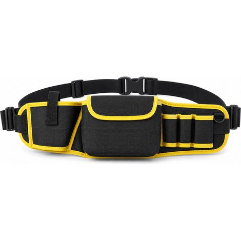 Pochette à outils électricien pour ceinture jaune 56 cm (1/5)