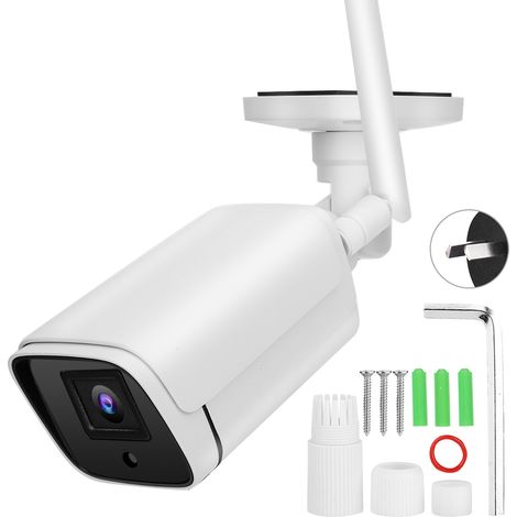 Caméra IP WiFi 1080P 2MP, détection de mouvement, audio bidirectionnel, compatible stockage cloud, slot TF, AC100-240V, pour Tuya, prise AU (1/5)