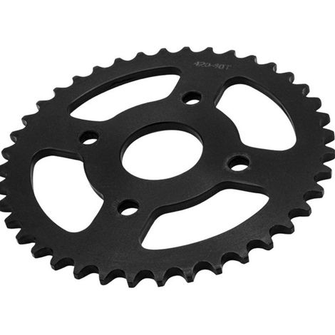 Pignon de chaîne 40 dents 420-40T pour moto tout-terrain, diamètre intérieur 40 mm, entraxe 80 mm (1/5)