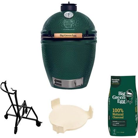 Kamado Big Green Egg Medium Ø 38 cm - BGE 117625 - STARTER SET (1/5)