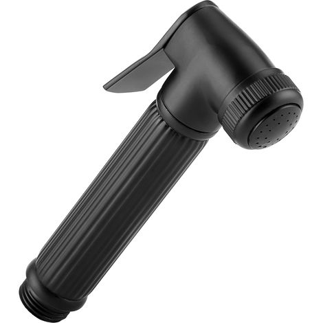 Pulvérisateur de bain de siège portatif tout cuivre, filetage G1/2, étanche, installation facile, durable, livré avec buse manuelle, tuyau et support. (1/5)