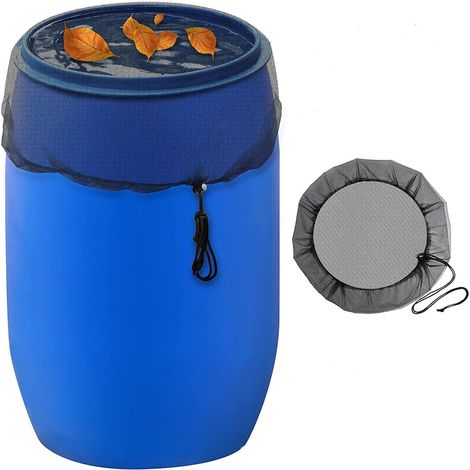 Couvercle en maille pour baril de pluie pour seau de collecte d'eau (1/5)