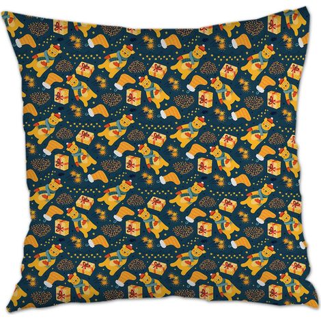Housse de coussin 45x45 cm en polyester fermeture à glissière pour mariage, anniversaire, la Saint-Valentin, la Fête des Mères (1/5)