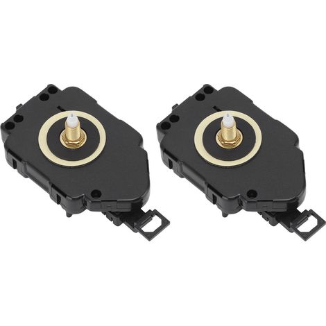 Mouvement d'horloge oscillant 2 pièces, mécanisme à pendule avec fonction balancement, lot de 2 (sans pile) (1/5)