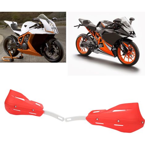 Protectores de manillar universales para motocicleta, ABS+Metal, 22 mm/28 mm, color rojo - Kit de 10 piezas para YZF/WRF (1/5)