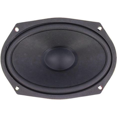 Haut-parleur coaxial universel rond noir 93 dB pour portière, double sortie, haute sensibilité, 93 dB (1/4)