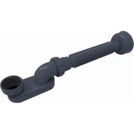 ZEZA Siphon de vidage de baignoire flexible - universel