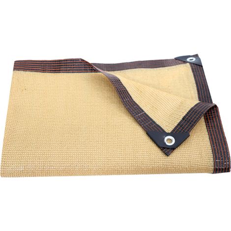 Vela de sombra para jardín, malla de sombra con ojales, para terraza, pérgola, invernadero, gallinero, caseta de perro, balcón de apartamento (1/5)