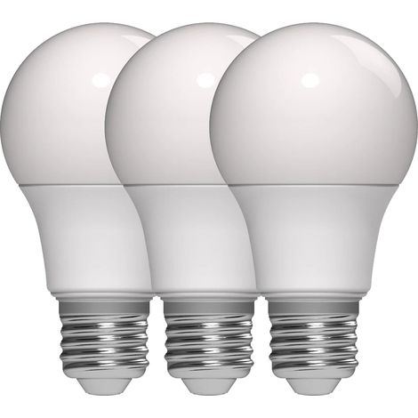 Ampoules Led Opaque Classic E27 3.4w 480 Lm Blanc Chaud Lot De 3 Ampoules Led Opaque Classic E27 3.4w 480 Lm Blanc Chaud Lot De