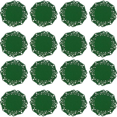 Sous-verre - Tissé À La Main - Absorbant Et Isolant Thermique - Pour Intérieur - Lot De 6 (1/5)
