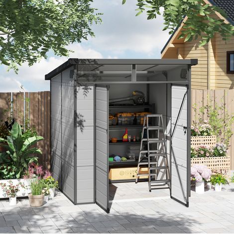 mobile contenitore 190x191x215 da esterno grigio OKMYHOME (1/5)
