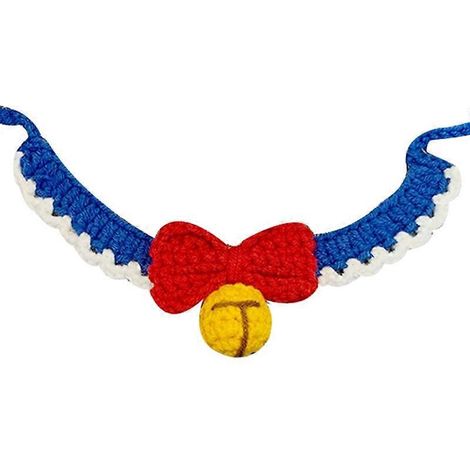 Dekoratives Glöckchen für Katzenhalsbänder, personalisiert gestrickt, einfach anzulegen und ein echter Hingucker – einzigartiges Accessoire für Katzen.