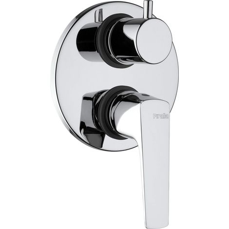 Miscelatore doccia incasso con deviatore a 2 vie Piralla Iceberg 0IC00400A22  Cromo