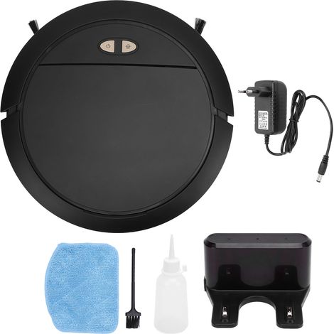 Aspirateur Robot à commande vocale, avec puissance d'aspiration de 4kpa, application robot à chargement automatique, pour poils d'animaux et sols durs, prise ue (1/5)