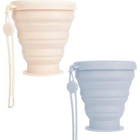 Gobelets pliables pour enfants 2 pièces, gobelets empilables (1/5)