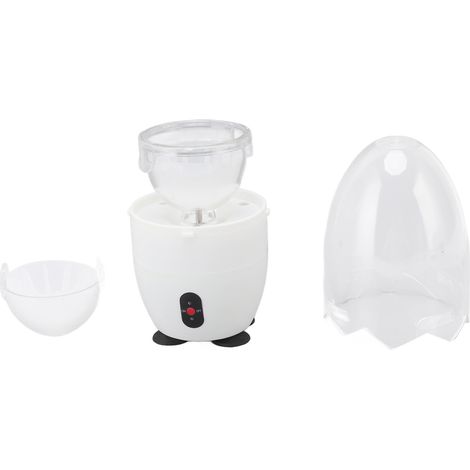 Mélangeur à Œufs Électrique, Batteur d'Œufs Portable pour Cuisine, Mélange Yolk et Blanc, 100-240V avec Prise UE