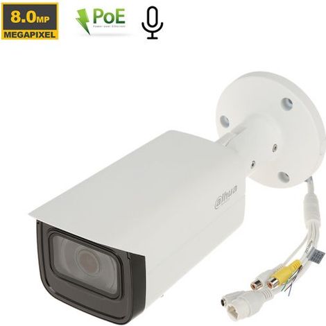 Dahua telecamera IP 8Mp 4K antivandalo - IPC-HFW5842T-ASE-S3 (3.6 mm) S