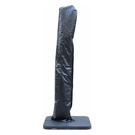 Protective cover for 3x4m cantilever parasols, Parasol cover, Black, 65x45x275 cm