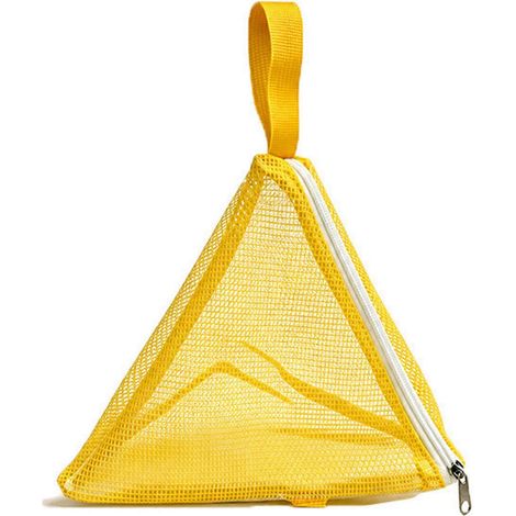 Sac de transport triangulaire en filet pour oiseaux, cage de transport portable et respirante pour petits perroquets, cage de transport légère et portable pour calopsittes, perruches ondulées, insépar (1/5)