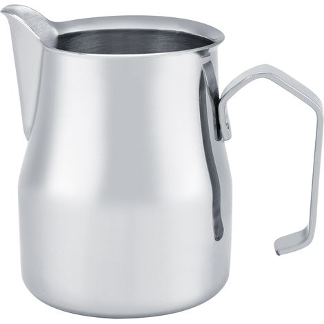Verseuse à lait en acier inoxydable pour café, pichet à mousse 350 ml, pot à latte art espresso (1/5)