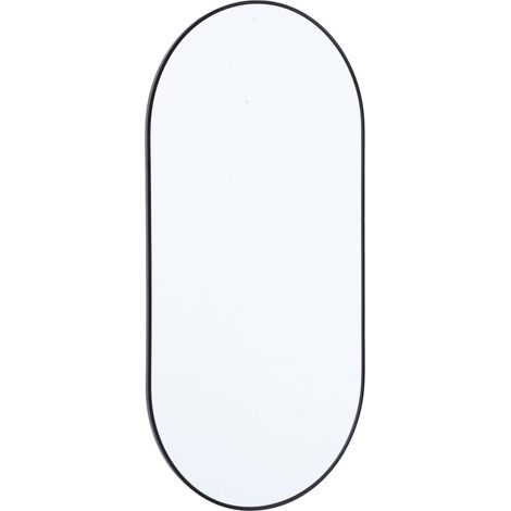 sweeek - Ovaler Aluminiumspiegel 120cm