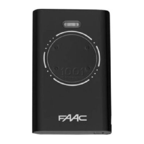 Telecommande FAAC XT4 433 SLH BLACK