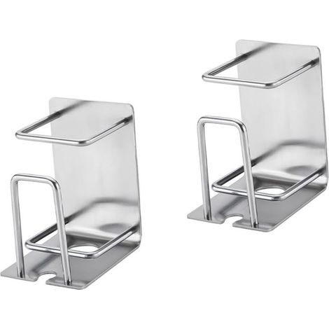 Lot de 2 porte-gobelets pour bain de bouche, étagère pour brosse à dents, rangement mural pour salle de bain, porte-brosse à dents, porte-dentifrice, organiseur