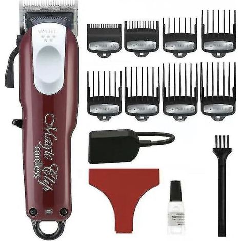 Tondeuse à cheveux sans fil Wahl Magic Clip - Outil de toilettage professionnel